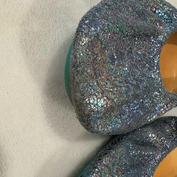 Tieks Moonstruck Blue Flats - Picture 3 of 7
